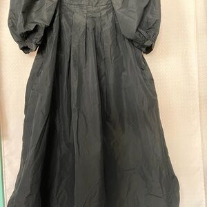 Zara elegant Black Puff Sleeve Dress